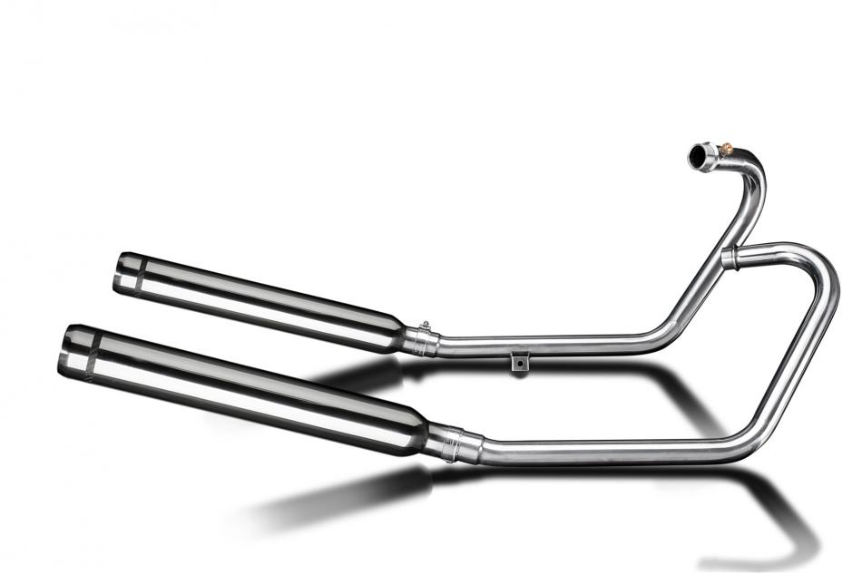 TRIUMPH BONNEVILLE BOBBER 2017 Echappement Complet 2-2 Custom 550 Pot Bullnose