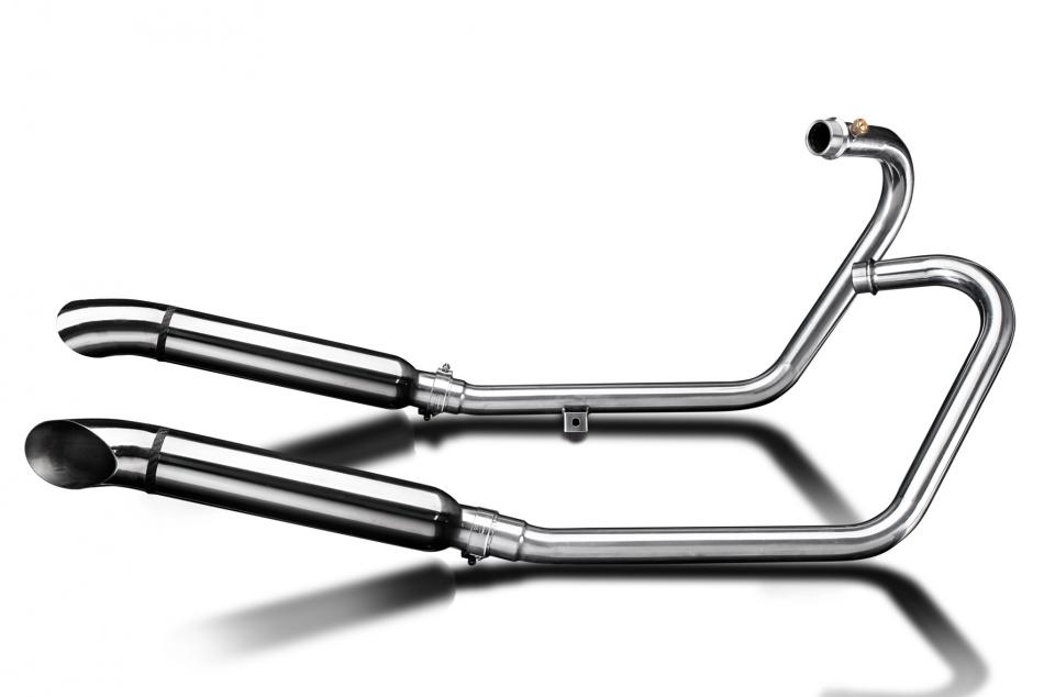 TRIUMPH BONNEVILLE BOBBER 2017 Echappement Complet 2-2 Custom 410 Pot TurnOut