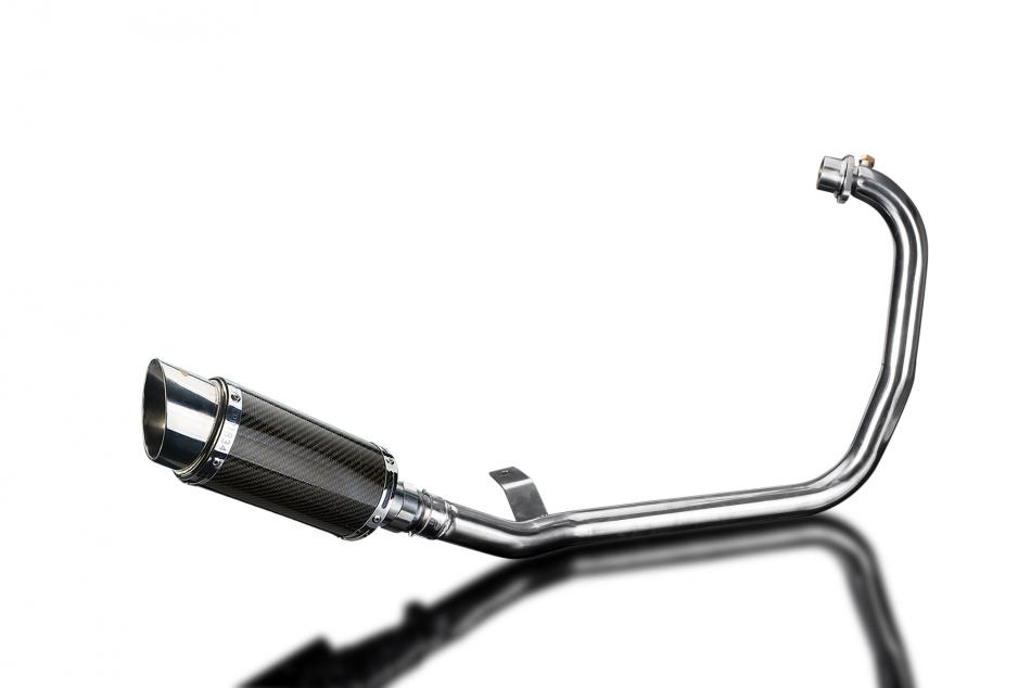 Royal Enfield Himalayan 410 16-24 Echappement Silencieux 200mm Rond Carbone