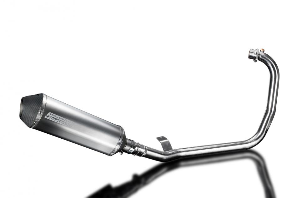 Royal Enfield Himalayan 410 2016-24 Echappement Silencieux 343mm X-Ovale Titane