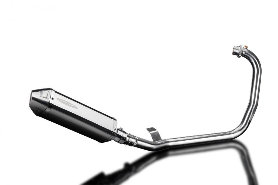 ROYAL ENFIELD HIMALAYAN 16-18 Echappement Complet + 320mm Tri-Ovale Inox