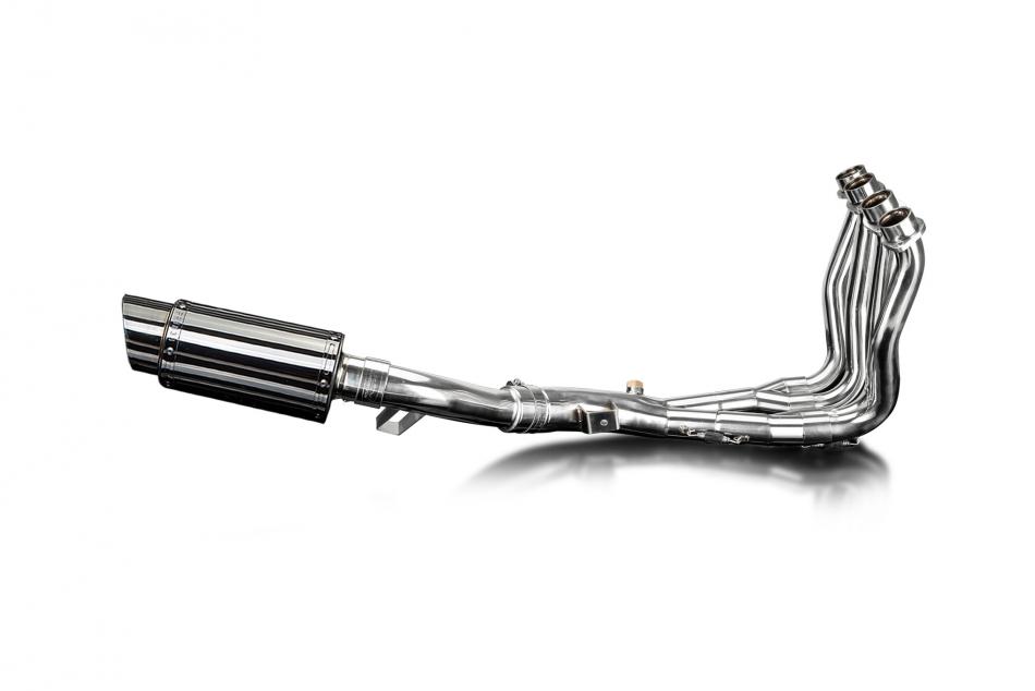 YAMAHA FZ1 FAZER FZ1S 06-15 Echappement 4-1 Complet 200mm Inox Rond Piste Silenc