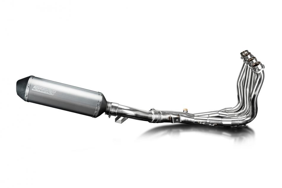 YAMAHA FZ1 FAZER FZ1S 2006-2015 Echappement Complet 4-1 Pot 343mm X-Ovale Titane