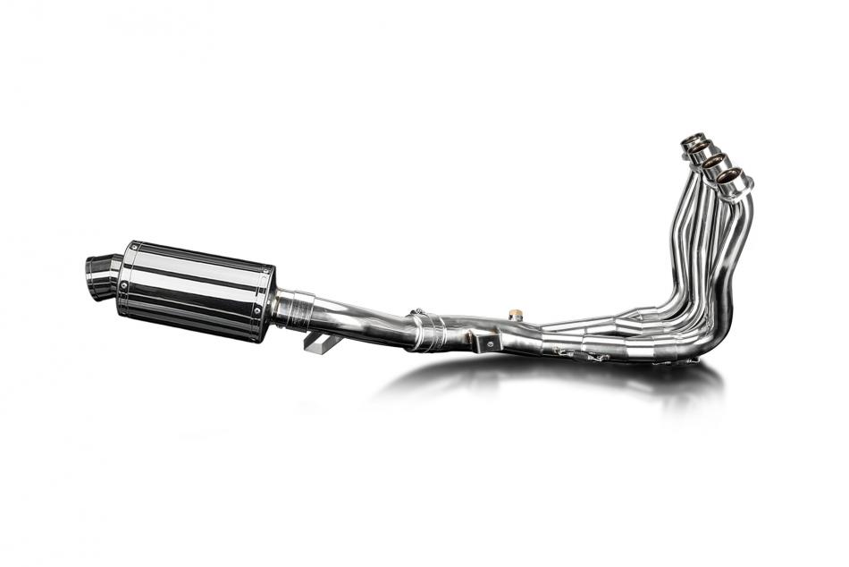 YAMAHA FZ1 FAZER FZ1S 2006-2015 Echappement 4-1 Complet 225 Ovale Inox PISTE