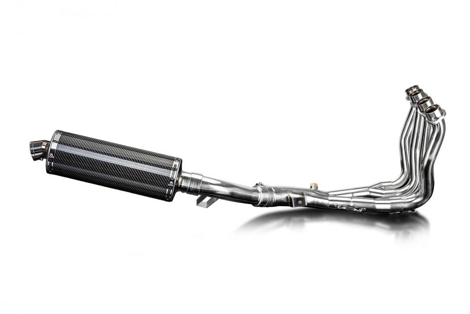 YAMAHA FZ1 FAZER FZ1S 2006-2015 Echappement 4-1 Complet 350mm Carbone Ovale