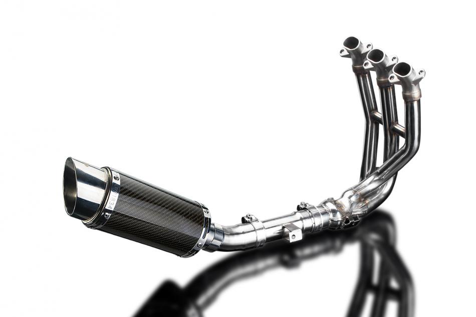 TRIUMPH STREET TRIPLE 675 2013-2016 Echappement 3-1 Complet 200 RondCarbon PISTE