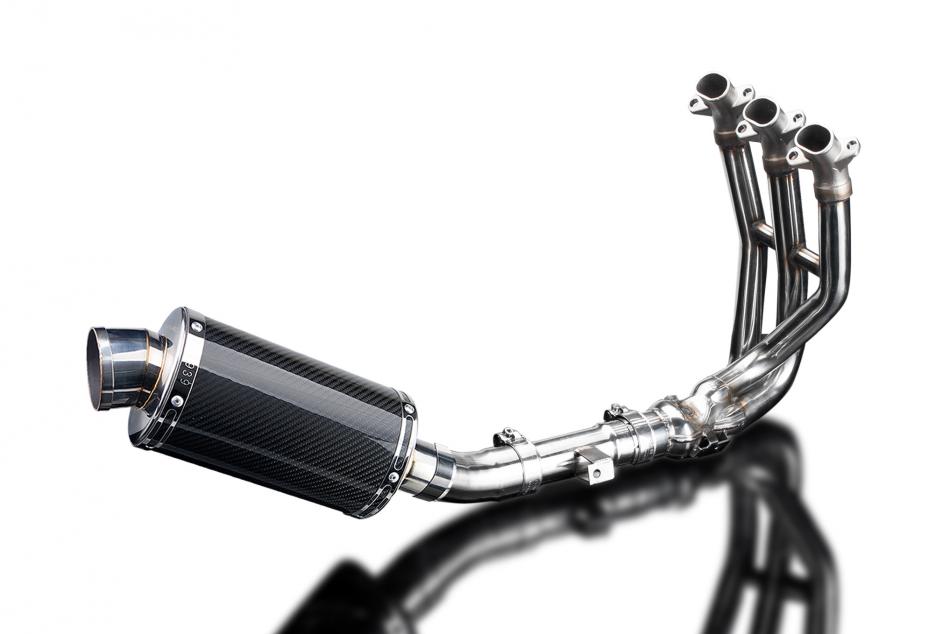 TRIUMPH STREET TRIPLE 675 2013-16 Echappement CompletDECAT 225 OvaleCarbonePISTE