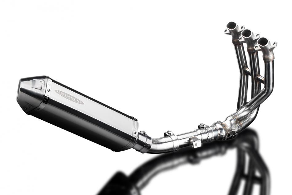 TRIUMPH STREET TRIPLE 675 2013-2016 Echappement 3-1 Complet 320mm Tri-Ovale Inox