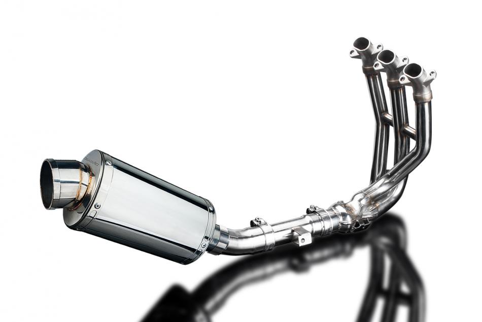 TRIUMPH STREET TRIPLE 675 2013-16 Echappement Complet DECAT 225 Ovale Inox PISTE