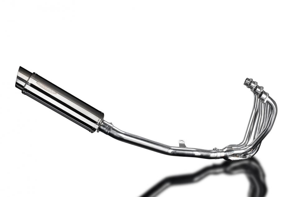 KAWASAKI ZRX1100 ZRX1200 1997-2007 Echappement Complet 4-1 Pot 350mm Rond Inox