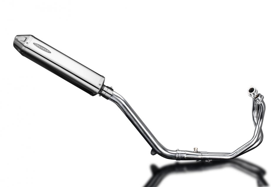 Honda CRF1000L Africa Twin 16-19 Echappement 2-1 Silencieux 420mm Tri-Ovale Inox