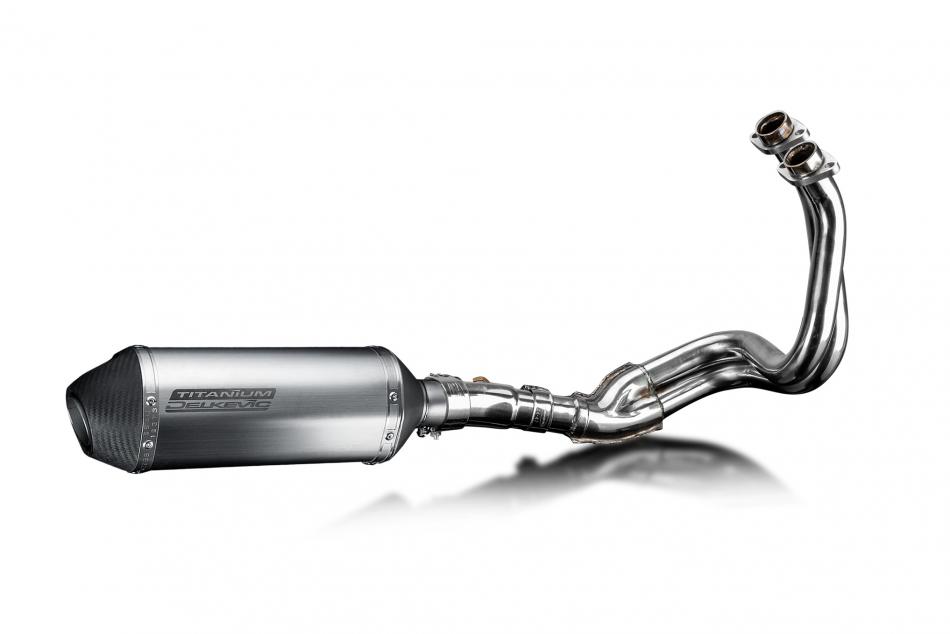 KAWASAKI Ninja 650 2017-2021 Echappement Complet 2-1 DECAT 260mm X-Ovale Titane
