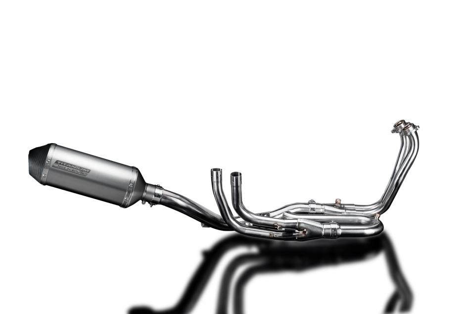 HONDA VFR1200X 2012-2019 Echappement Complet 4-1 DECAT Pot 260mm X-Ovale Titane