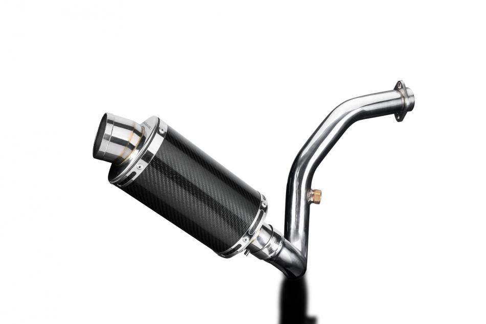 BMW G310R G310GS 2017-2020 Echappement Complet DECAT Pot 225 Ovale Carbone PISTE