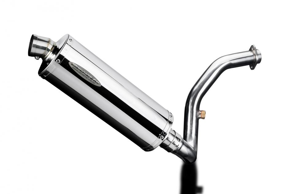 BMW G310R G310GS 2017-2020 Echappement Complet DECAT Silencieux 350mm Ovale Inox