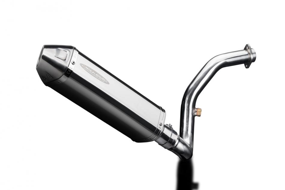 BMW G310R G310GS 2017-2020 Echappement Complet DECAT Pot 320mm Tri-Ovale Inox