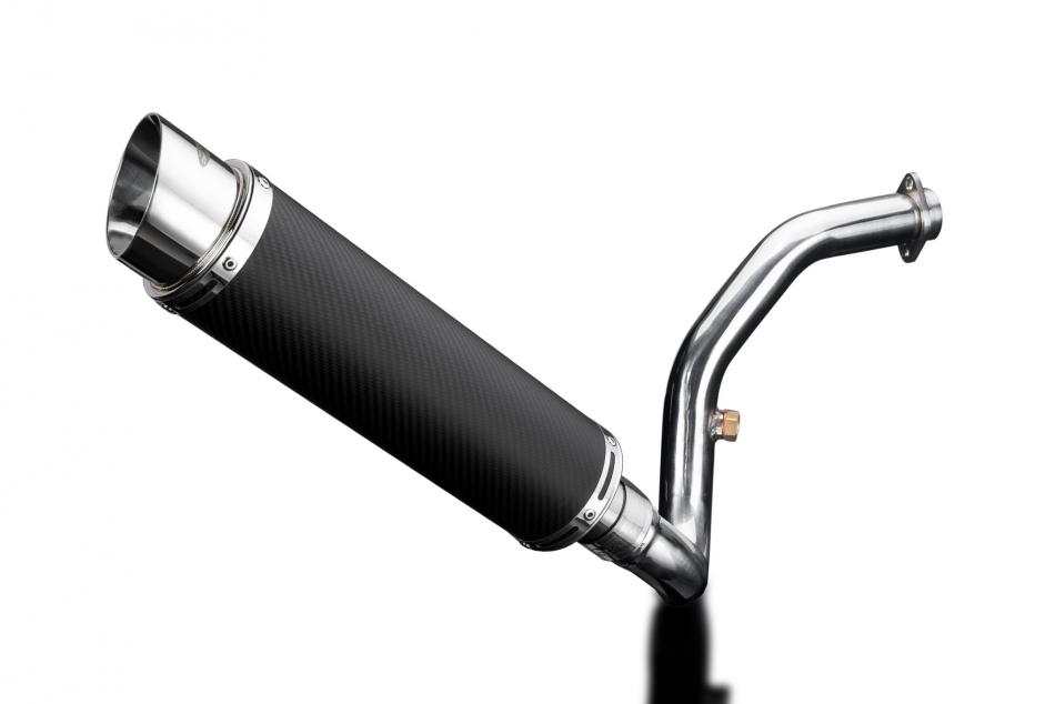 BMW G310R G310GS 2017-2020 Echappement Complet DECAT Pot 350mm Rond Carbone