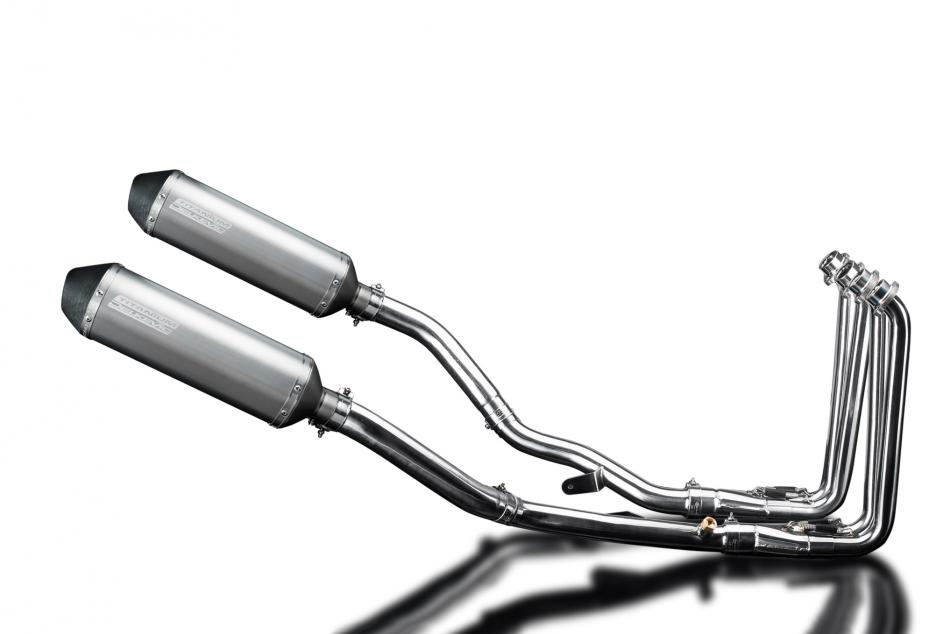 YAMAHA FJR1300 2001-2005 Echappement complet 4-2 DECAT Pot 343mm X-Ovale Titane