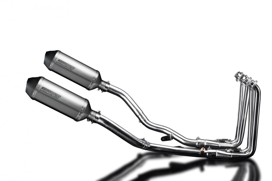 YAMAHA FJR1300 2001-2005 Echappement Complet 4-2 DECAT Pot 260mm X-Ovale Titane