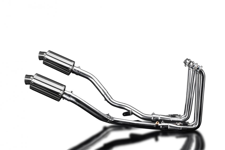 YAMAHA FJR1300 2001-2005 Echappement Complet 4-2 DECAT 225mm Ovale Inox PISTE