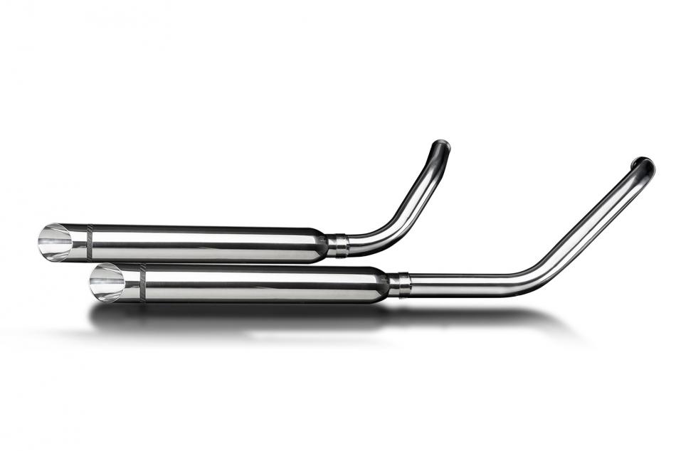 KAWASAKI VN1500 VN1600 96-08 Echappement Complet 2-2 550mm CUSTOM SLASHCUT