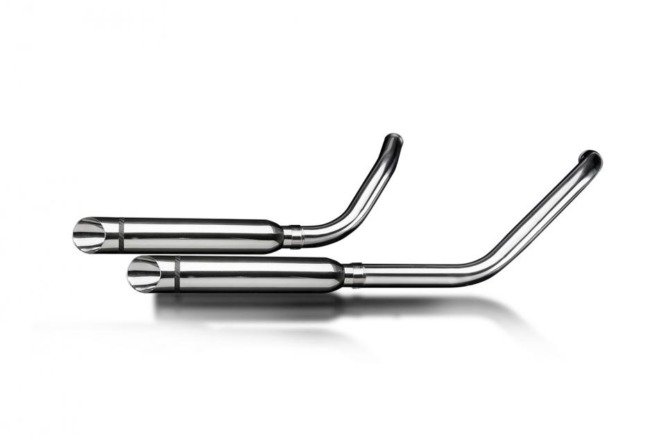 KAWASAKI VN1500 VN1600 96-08 Echappement Complet 2-2 410mm CUSTOM SLASHCUT