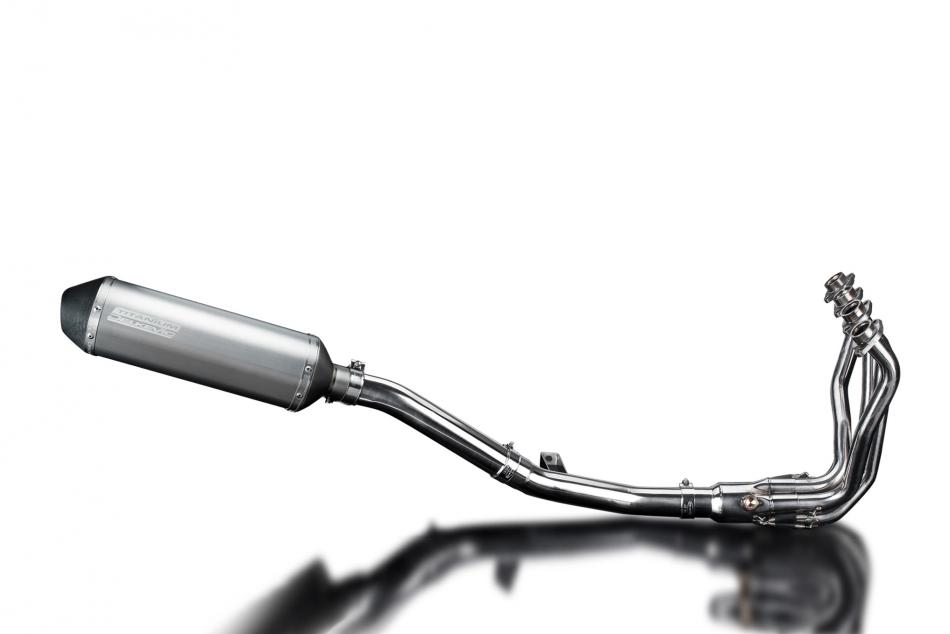 KAWASAKI VERSYS 1000 2010-2014 Echappement 4-1 Complet Pot 343mm X-Ovale Titane