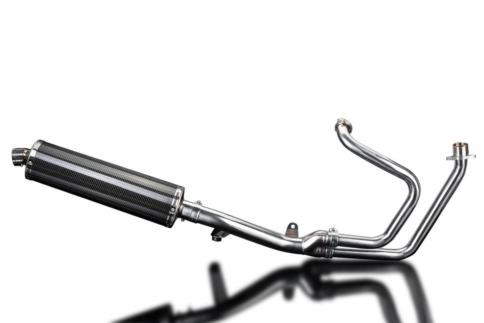 HONDA NT650V DEAUVILLE 1998-2005 Echappement Complet 450mm Ovale Carbone