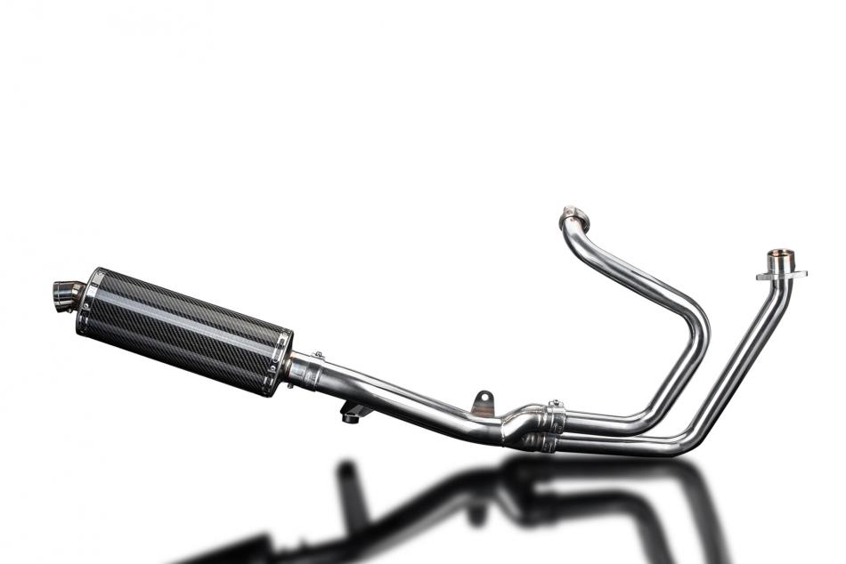 HONDA NT650V DEAUVILLE 1998-2005 Echappement Complet 350mm Ovale Carbone