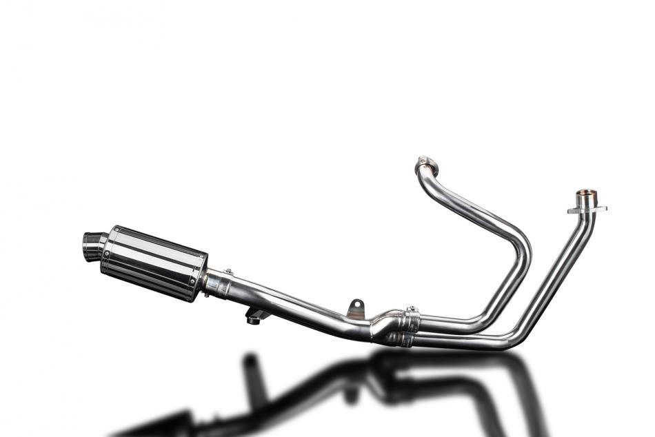 HONDA NT650V DEAUVILLE 1998-2005 Echappement Complet 225mm Ovale Inox PISTE