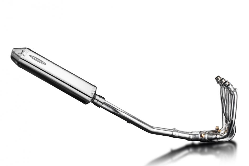 Kawasaki GTR1400 2007-20 Echappement Complet 4-1 Silencieux 420mm Tri-Ovale Inox