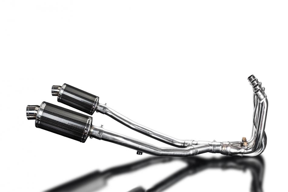 KAWASAKI ZZR1400 2008-2011 Echappement Complet 4-2 DECAT 225 Ovale Carbone PISTE