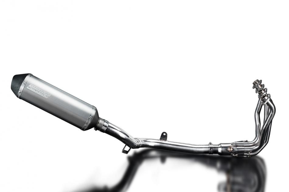 Kawasaki Versys 1000 2019-2024 EchappementComplet4-1 DECAT pot343 X-Ovale Titane