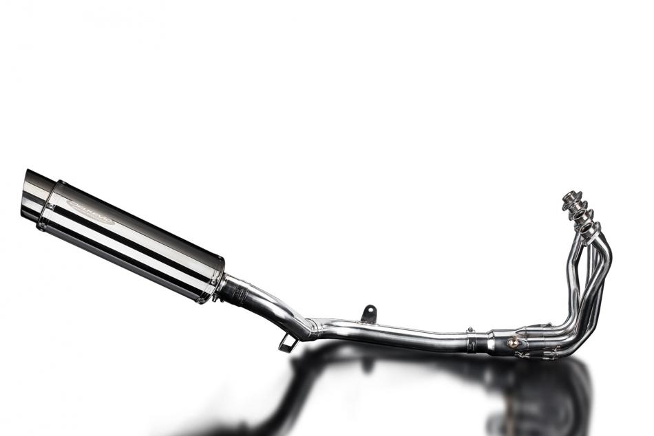 Kawasaki Versys 1000 2019-2024 Echappement Complet 4-1 DECAT Pot 350mm Rond Inox