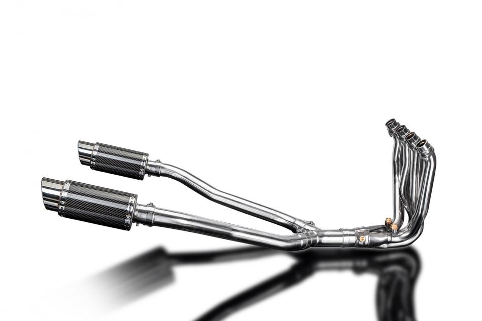 KAWASAKI GTR1400 2007-2020 Echappement Complet 4-2 pot 200mm Rond Carbone PISTE