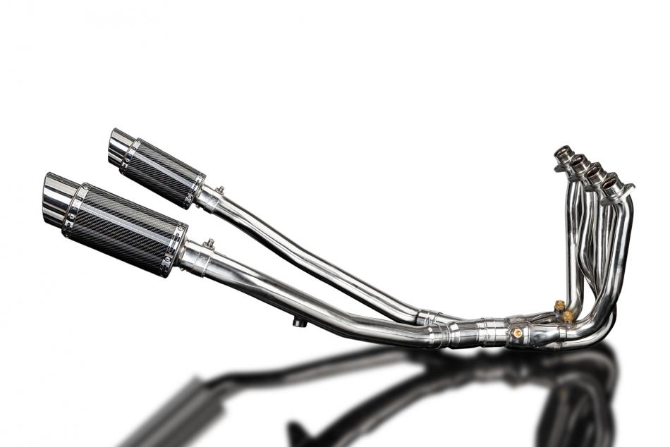 KAWASAKI ZZR1400 2006-07 Echappement Complet DECAT 4-2 Pot 200Rond Carbone PISTE