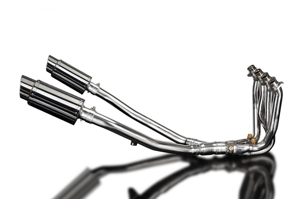 KAWASAKI ZZR1400 2006-07 Echappement Complet DECAT 4-2 Pot 200mm Rond Inox PISTE