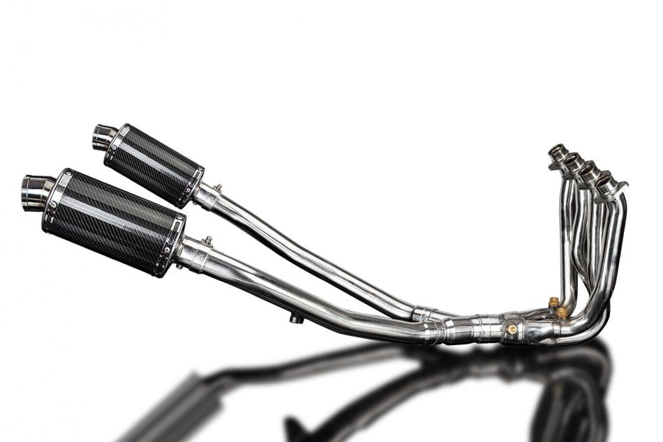 KAWASAKI ZZR1400 06-07 Echappement Complet DECAT 4-2 Pot 225 Ovale Carbone PISTE