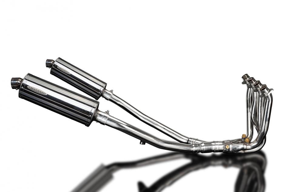 KAWASAKI ZZR1400 2006-2007 Echappement Complet DECAT 4-2 Pot 350mm Ovale Inox