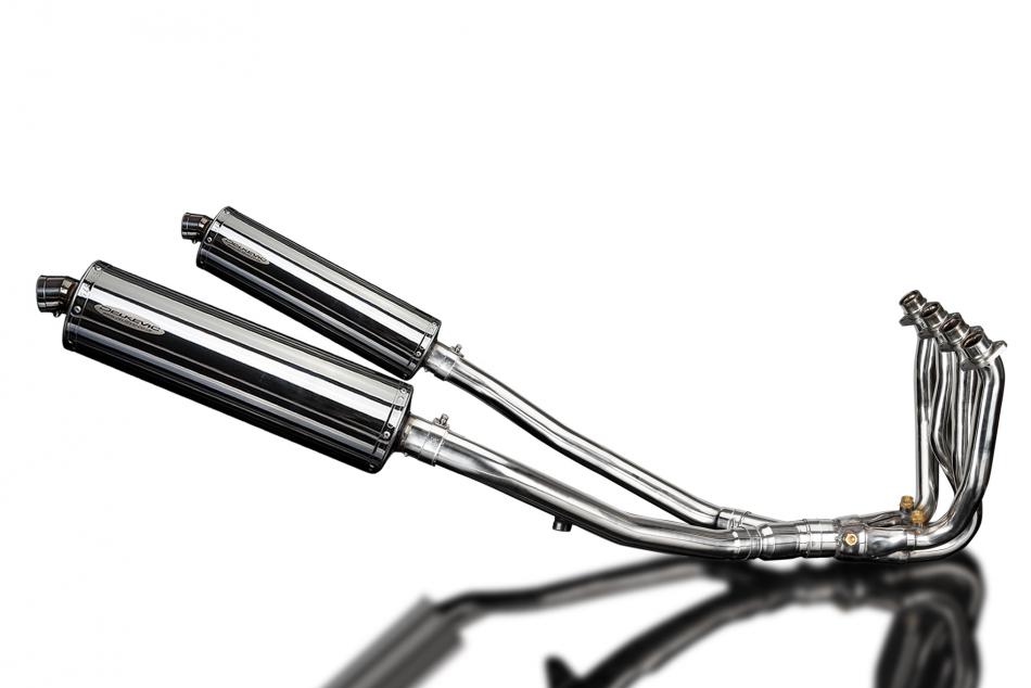 KAWASAKI ZZR1400 2006-2007 Echappement Complet DECAT 4-2 Pot 450mm Ovale inox