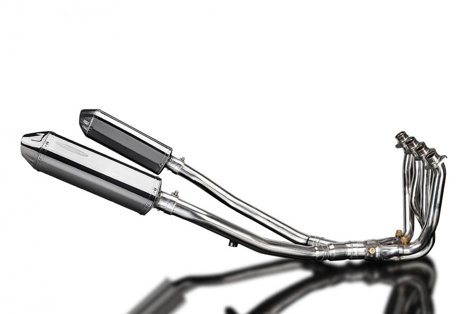 KAWASAKI ZZR1400 2006-07 Echappement Complet DECAT 4-2 Pot 320mm Tri-Ovale Inox