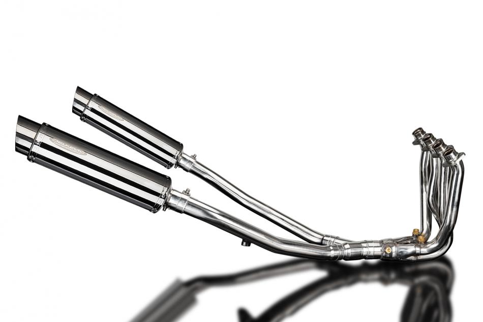 KAWASAKI ZZR1400 2006-2007 Echappement Complet DECAT 4-2 Pot 350mm Rond Inox