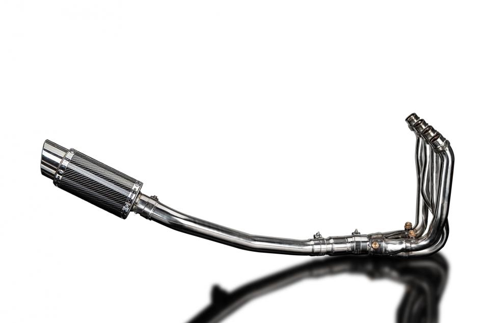 KAWASAKI ZZR1400 08-11 Echappement Complet DECAT 4-1 Pot 200 Rond Carbone PISTE