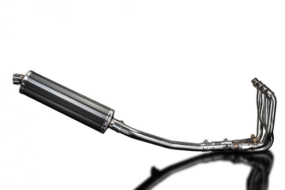 KAWASAKI ZZR1400 2008-2011 Echappement Complet DECAT 4-1 Pot 450mm Ovale Carbone