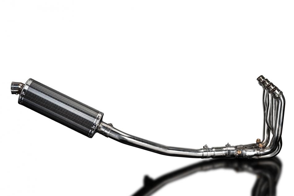 KAWASAKI ZZR1400 2008-2011 Echappement Complet DECAT 4-1 Pot 350mm Ovale Carbone