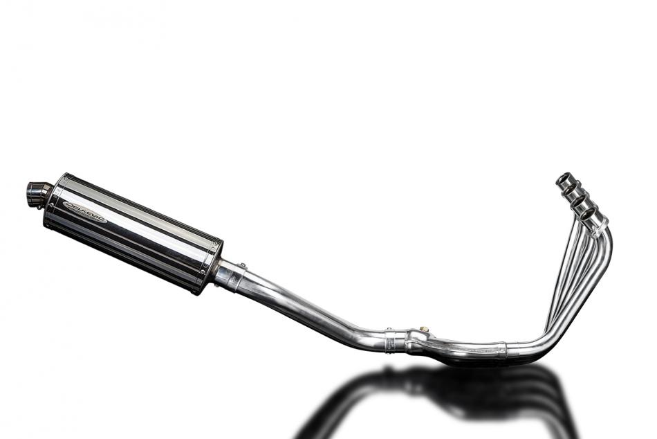 HONDA CBR650R CB650R 2019-2021 Echappement Complet 4-1 DECAT Pot 350mm Oval Inox