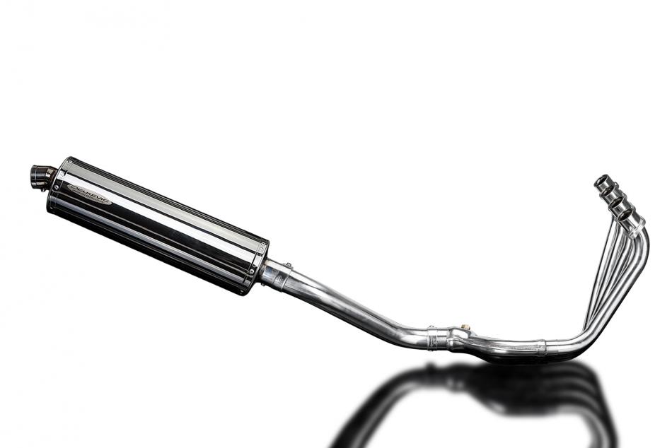 HONDA CBR650R CB650R 2019-2021 Echappement Complet 4-1 DECAT Pot 450mm Oval Inox