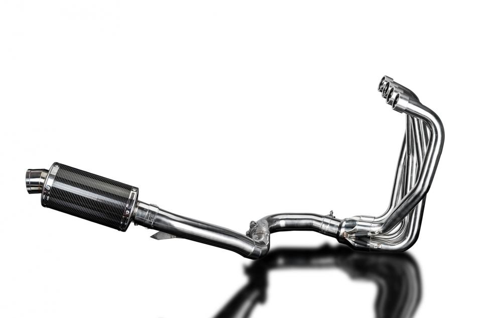 KAWASAKI ZZR1100 1990-2001 Echappement Complet 4-1 Pot 225mm Ovale Carbone PISTE