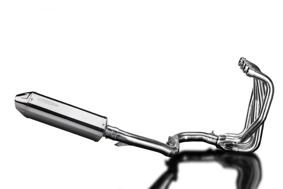 KAWASAKI ZZR1100 1990-2001 Echappement Complet 4-1 Pot 320mm Tri-Ovale Inox