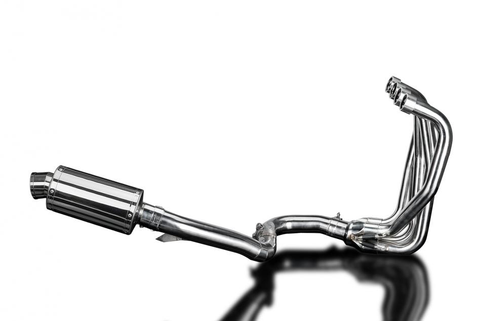 KAWASAKI ZZR1100 1990-2001 Echappement Complet 4-1 Pot 225mm Ovale Inox PISTE